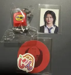 INI 松田迅　キーキャップキーホルダー　ステッカー　IDフォト　2点セット