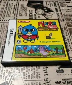 任天堂 DS　ペンギンの問題 最強ペンギン伝説！【ケース・取扱説明書のみ】