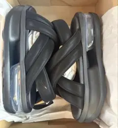 新品　NIKE エア　マックス　アイラ　サンダル　厚底　23cm ブラックのサムネイル