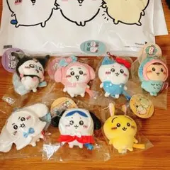【新品未開封】ちいかわ サンリオ ぷちミニマスコット 7種コンプセット