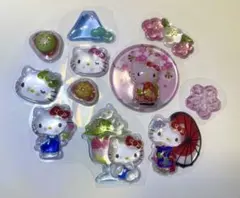 【正規品】ハローキティ 和柄 ボンボンドロップシール おすそ分け