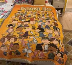 古着 ビンテージ 80s 赤 グラニー ブランケット 大判 キャンプ ラグ USA vintage】granny blanket グラニーブランケット グラニースクエア