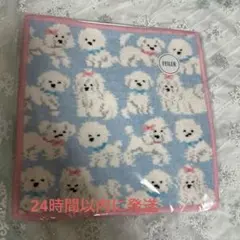 LOVERARY FEILER モフモフワンチャン ハンカチ WEB限定カラー