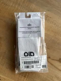 alo Quarter Crew Street Sock Mサイズ ホワイト - メルカリ
