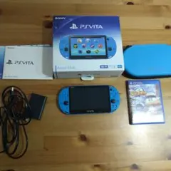 PSVita PCH-2000 アクアブルー 実況パワフルプロ野球2018付き