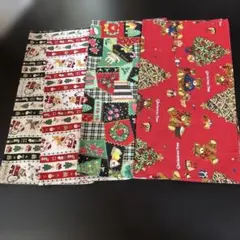 クリスマス柄生地