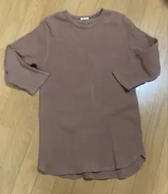 GU ワッフルロンT