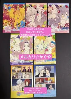 ブラザーズコンフリクト【希少2013年☆非売品ブロマイド 5枚＆ステッカー2枚】