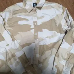 【定価16200円！！】STUSSY迷彩長袖シャツ