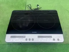 アイリスオーヤマ 2口IH コンロ IHK-W12P-B 2018年製 IHK-W12-B 2口IHコンロ 1台 アイリスオーヤマ 【通販モノタロウ】
