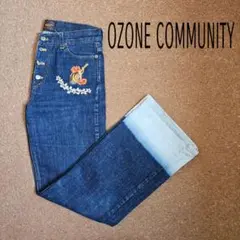 OZONE COMMUNITY 総柄 デニムパンツ - メルカリ