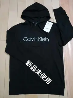 7【今だけ価格】新品Calvin klein (カルバンクライン）パーカー黒L