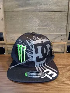 モンスターエナジー　DC　平つば　キャップ　CAP 　エナジードリンク