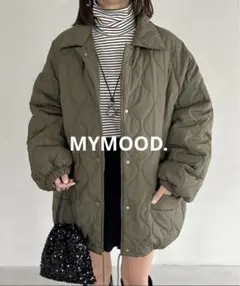 裏ボア キルティングジャケット