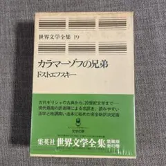 2025年最新】世界文学全集 集英社 カラマーゾフの兄弟の人気
