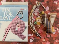 ラブブ PIN FOR LOVE 【Y】　アルファベット　キーホルダー