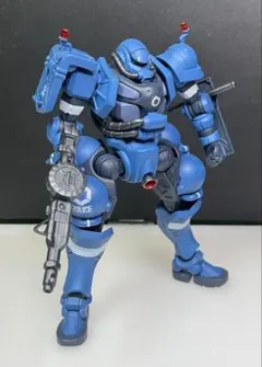 ★塗装改修完成品HG 軍警ザク/ジークアクス/GQuuuuuuX★