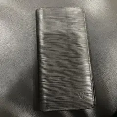 LOUIS VUITTON ブラック長財布　エピ
