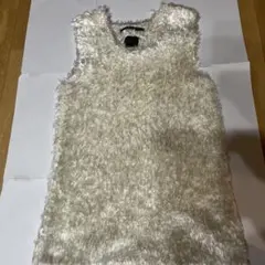 ato ホワイト ファーベスト ノースリーブ