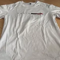 PARIS ロゴプリント Tシャツ ホワイト 10Y
