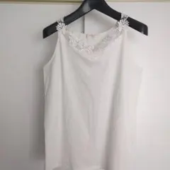 chocol raffine robe レースタンクトップ ホワイトのサムネイル