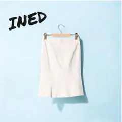 ［INED ］ベージュスカート☆美品のサムネイル