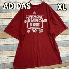 アディダス ルイビル 2013 NCAA 優勝 Tシャツ 赤 X【か332】のサムネイル