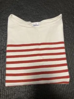 SHIPS ボーダー　ボートネック長袖Tシャツ　カットソー　120 シップス