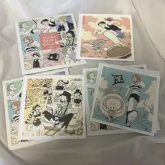 ONE PIECE スタンド付きスクエアカードコレクション 第1弾 6個セット