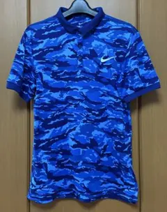 Nike DRI-FIT 青系カモフラージュ M