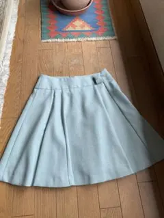 水色のミニフレアスカート☆のサムネイル