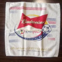 希少品　Budweiser 2002 FIFAワールドカップタオル