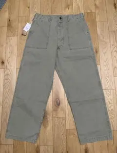 新品 orslow SUMMER FATIGUE PANTS GREEN 5のサムネイル