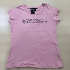HAREY DAVIDSON ラインストーンTシャツ　y2k 平成ギャルのサムネイル