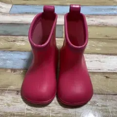 キッズ長靴☆チェリーピンク★14㎝