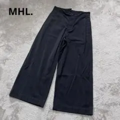 新品　MHL WOOL COTTON DRILL TROUSERS