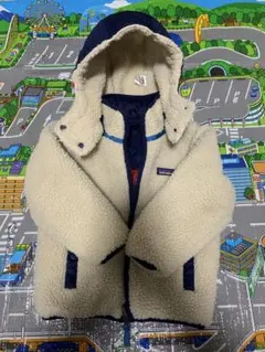 Patagonia／パタゴニア　リバーシブルボアジャケットkids 3T