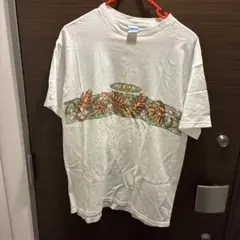 Ocean Pacific Tシャツ ホワイト ボタニカル柄 サイズはXLのサムネイル