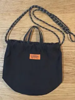 UNIVERSAL OVERALL / カラーザイルナイロンポーチ　ブラック