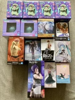 新品未開封 バニーレゼ&ヴィンテージ初音ミク等、プライズ 計15体セット
