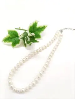 高品質　大粒　パールネックレス