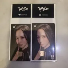 TWICE ミナ WOWPASSカード 2枚セット