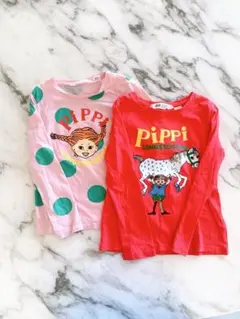 H&M 長靴下のピッピ 長袖カットソー