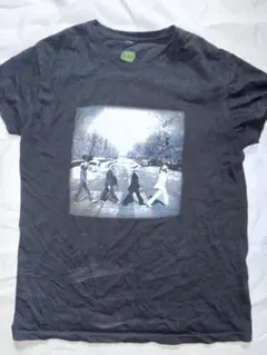 ビートルズ アビーロード Tシャツ ダークグレー