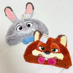 新品　ディズニー　ファンキャップ　ズートピア　ジュディ　ニック　2つ　♡