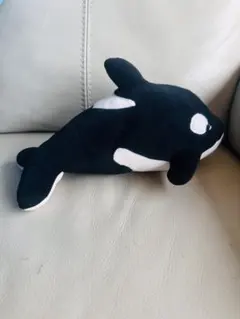 新品タグ付】GIGA SHACHI シャチのぬいぐるみ 140cm ネイビー - メルカリ