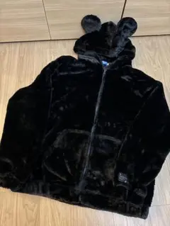 【美品】ディズニーリゾート ファーアウターLサイズ