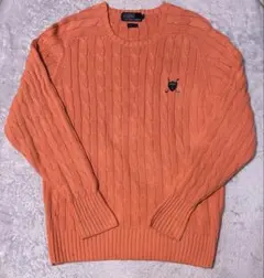 90sPolo by Ralph Lauren ケーブルニットセーター メンズM