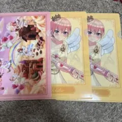 五等分の花嫁　バレンタインバレット　クリアファイル　セット　一花