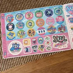 AngelBlue ステッカーセット　ヒョウ柄　いり